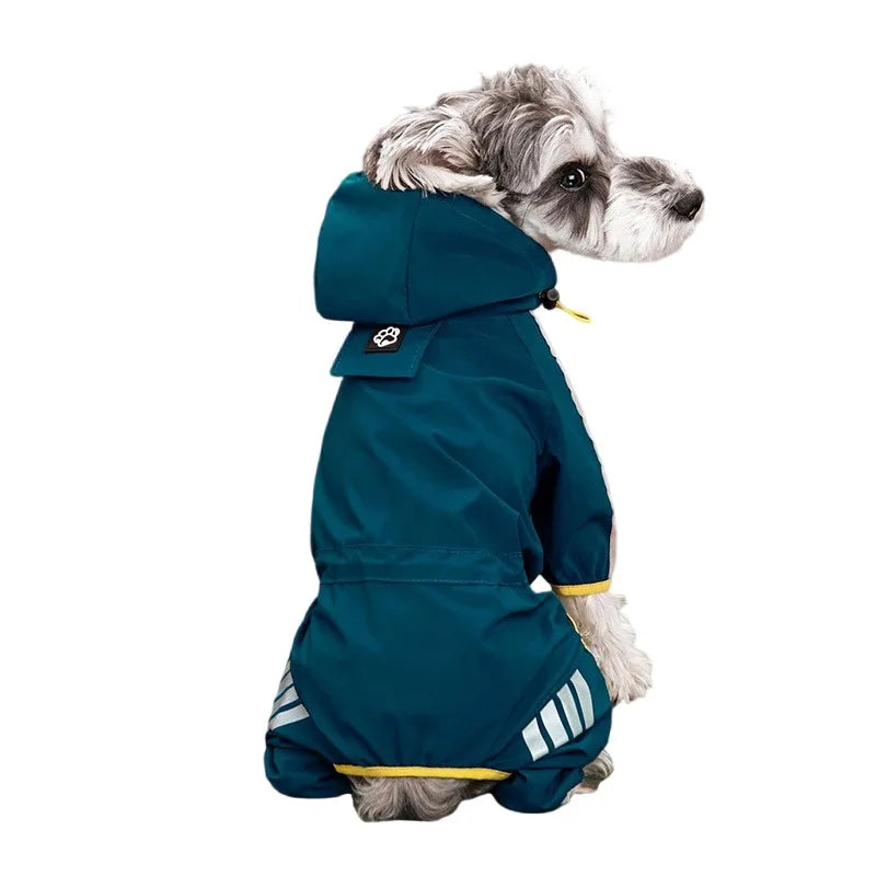 Durable Reflective Pet Raincoat