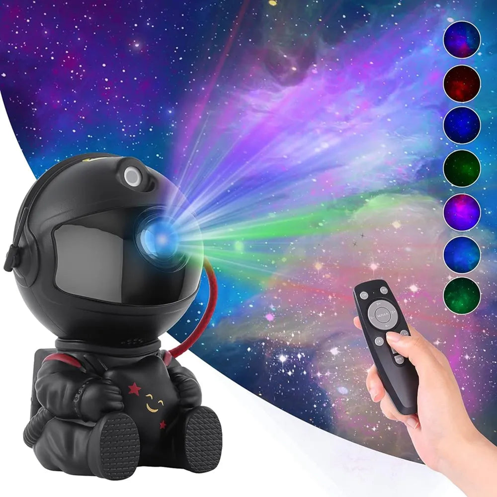Star Projector Galaxy Night Light Astronaut Space Projector LED Lamp