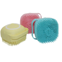 Soft Silicone Bath Massage Gloves Brush for Dogs and Cats
