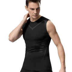Men Training Sportwear Compression  Quick Dry Breathable Tank Tops
