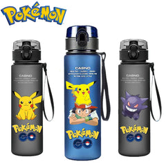 Collectible Pokemon Anime Portable Children's Cute Pikachu Cartoon Outdoor Sports Water Bottle|560ML