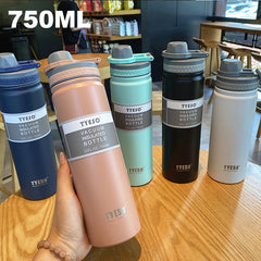 High Quality Tyeso Stainless Steel Vacuum Flask Insulated Water Bottle|750ML