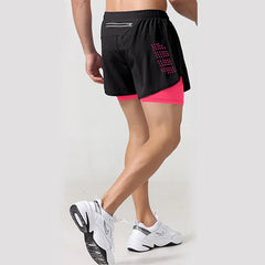 High Quality Men's Running Shorts with Pocket Quick Dry Breathable High Performance Sportwear