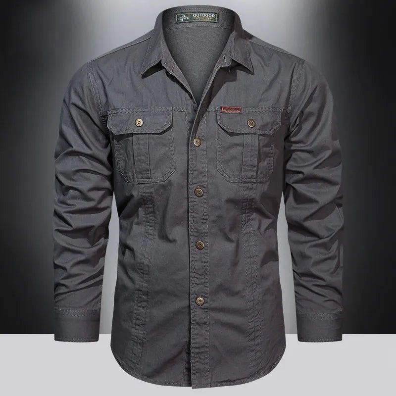 High Quality's Casual Cotton Cargo Shirts